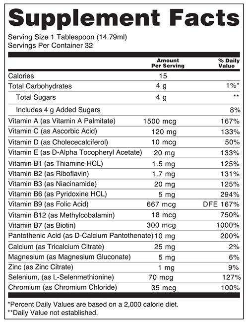 Nutraburst 16oz bottle